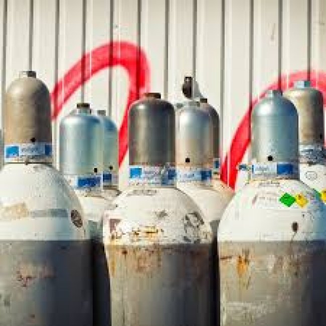 Boş basınçlı konteyner gaz Tankları